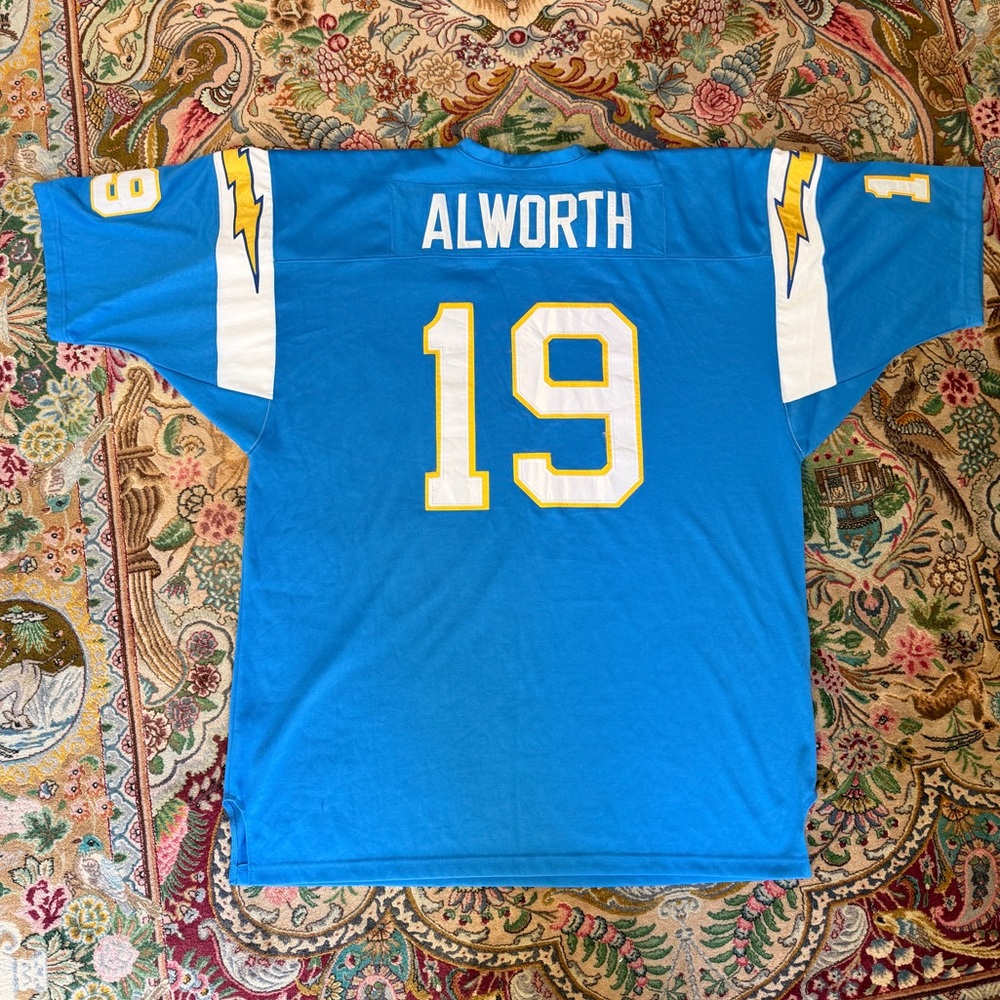 Chargers Mitchell & Ness Blue Throwback NFL Jersey - Lance Alworth #19